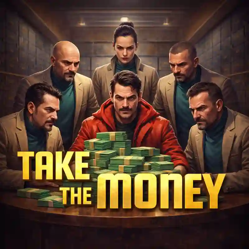 Take the Money casino slot game banner s5 arena